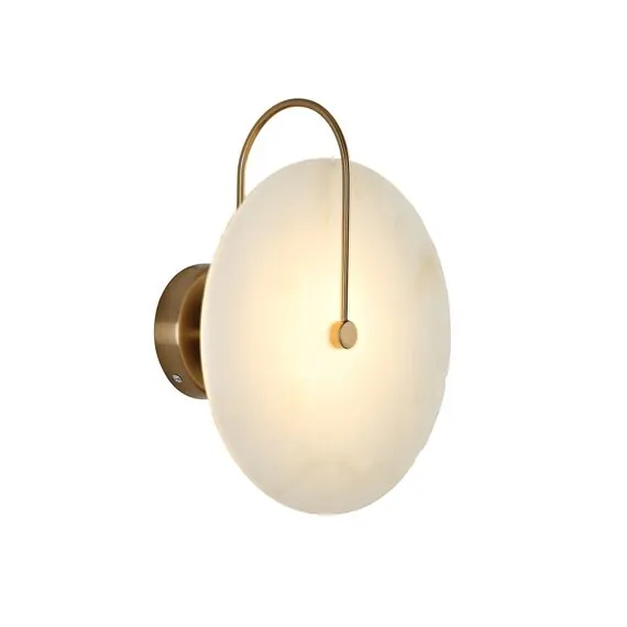 Kink Light 08437,36 Настенный светильник Мелисса латунь/белый d25 h30 Led 6W (3000K)