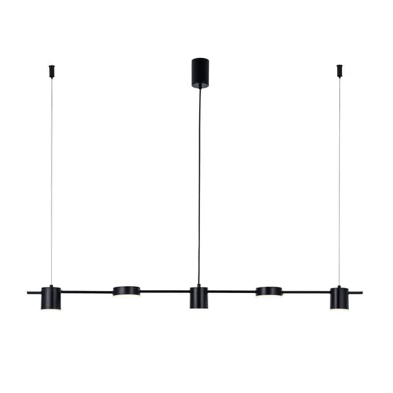 Kink Light 07624-5,19 Люстра Карин черный w120*8,5 h200 Led 3*6W+2*10W (4000K)