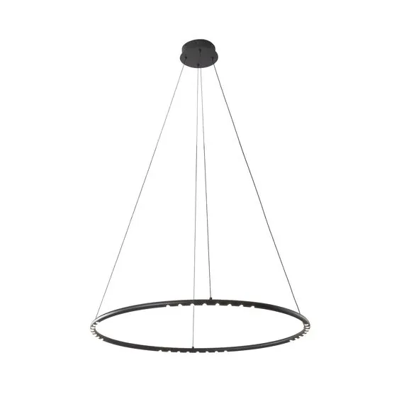 Kink Light 08557-80,19 Подвес диммируемый Магни черный d80 h200 Led 35W (4000K) с пультом ДУ