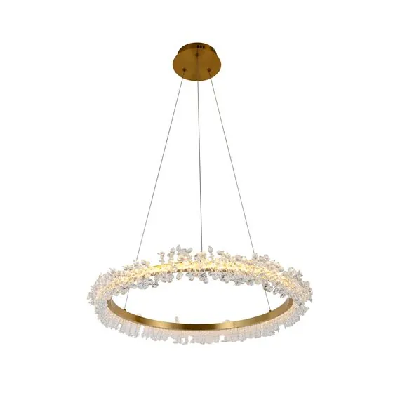 Kink Light 08243,36A Подвес Лаура латунь d60 h150 Led 36W (3000K)