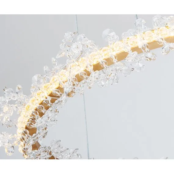 Kink Light 08244,36A(4000K) Подвес Лаура латунь d80 h150 Led 40W (4000K), изображение 2