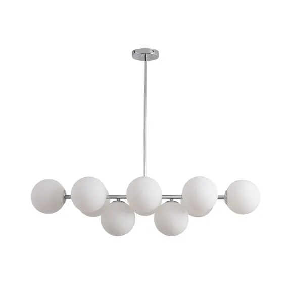 Kink Light 07508-10,02 Люстра Сида хром w98*34 h75 E14 10*10W