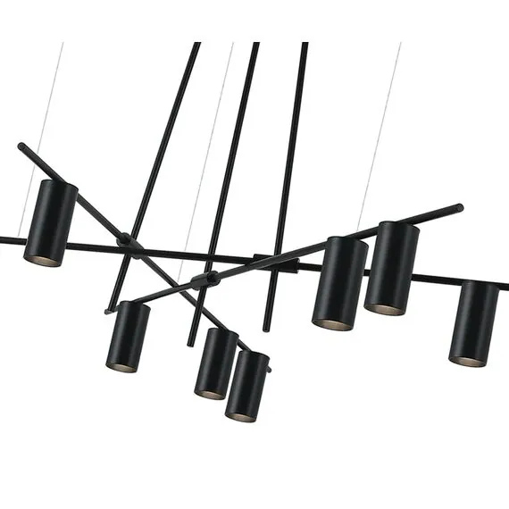 Kink Light 07621-9,19 Люстра Рия черный w125*125 h60 Gu10 9*10W, изображение 2