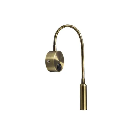 Kink Light 08100,20(3000K) Светильник Лайт бронза w42*6,4 Led 1*3W (3000K)