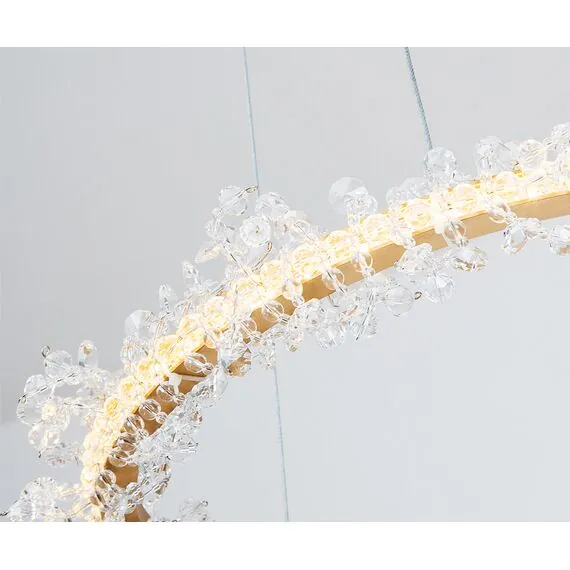 Kink Light 08243,36A(4000K) Подвес Лаура латунь d60 h150 Led 36W (4000K), изображение 4