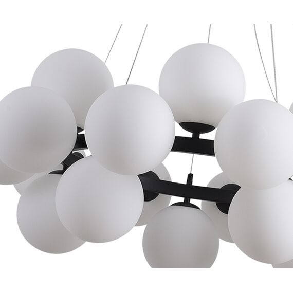 Kink Light 07508-20,19 Люстра Сида черный d86 h120 E14 20*10W, изображение 2