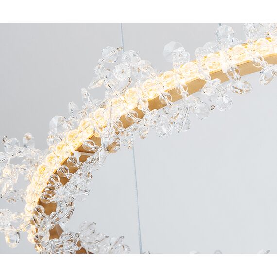 Kink Light 08242,36A Подвес Лаура латунь d40 h150 Led 20W (3000K), изображение 2