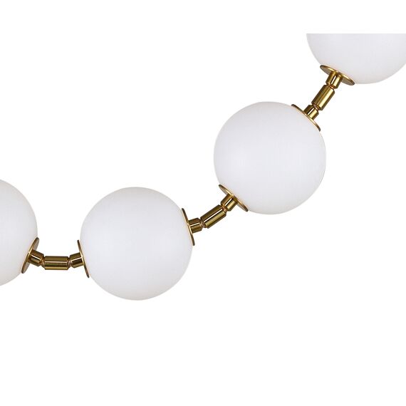 Kink Light 07627-10L,20 Подвес Мони бронза L156 d10 Led 60W (4000K) (белые матовые плафоны), изображение 2