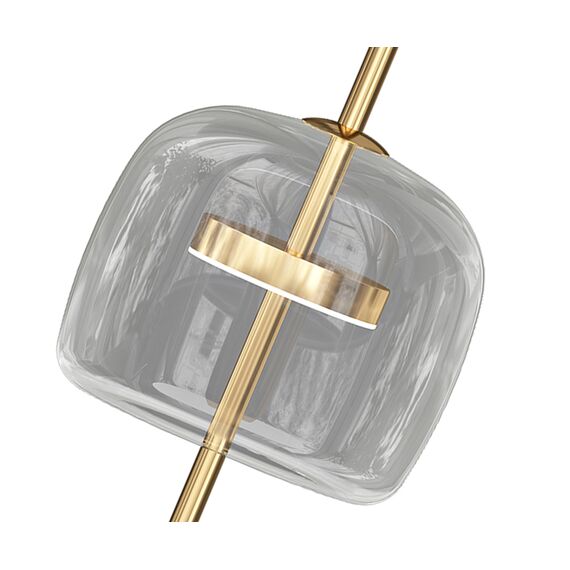 Kink Light 07715-T,20(16) Настольная лампа Розия бронза/серый d25 h48 Led 6W (4000K), изображение 2