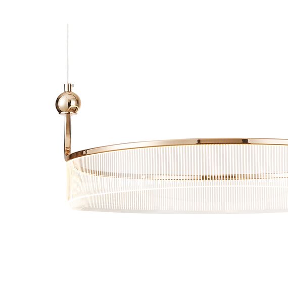 Kink Light 08045-80,37 Подвес Риваль французское золото d80 h150 Led 52W (3000K), изображение 3