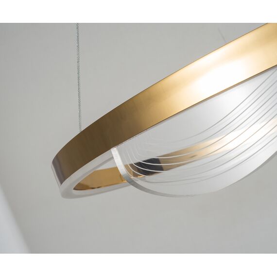 Kink Light 08263-80,36 Подвес Кастела латунь d80 h150 Led 40W (3000K) 2 типа крепления, изображение 3