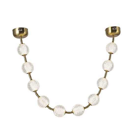 Kink Light 08038-10L,20 Подвес Амита бронза (10 плафонов) L120 Led 60W (4000K)