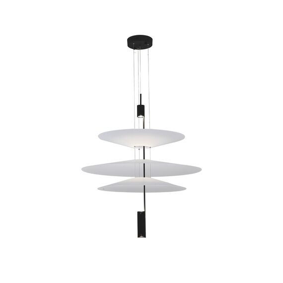 Kink Light 08403-50+68+50,19(01) Подвес Гида черный d50+68+50 h200 Led 3*3W (4000K)