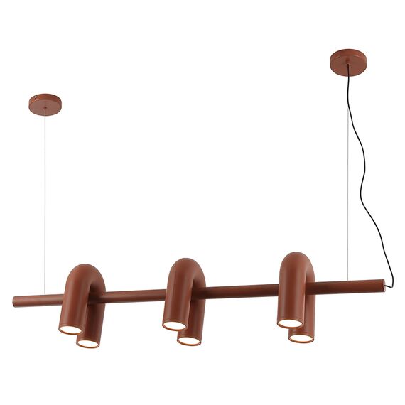 Kink Light 08465-3A,06 Подвес Канти терракотовый w121*20 h150 Led 36W (3000-6000K)