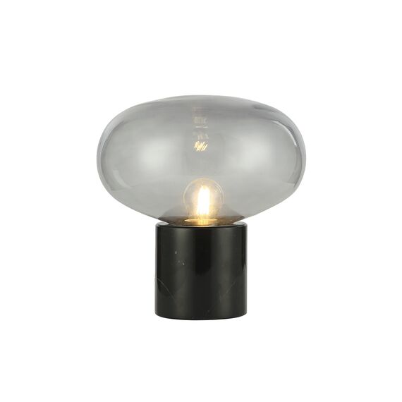 Kink Light 07702-T,19(16) Настольная лампа Артена черный/серый d20 h21 E27 1*40W