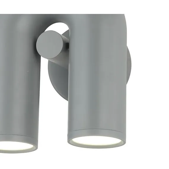 Kink Light 08465-1,16 Бра Канти серый w20*18 h24 Led 12W (3000-6000K), изображение 2