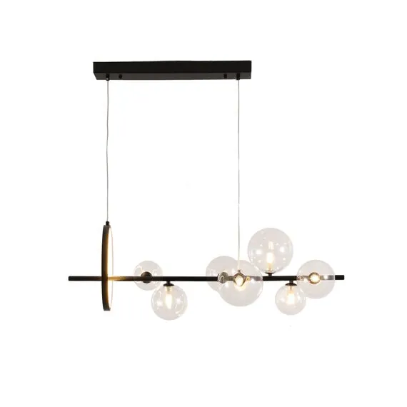 Kink Light 07608-7A,19 Люстра Иона черный w90*28 h150 G9 7*5W+ Led 17W (4000K) (Led) (лампами не комплектуется)