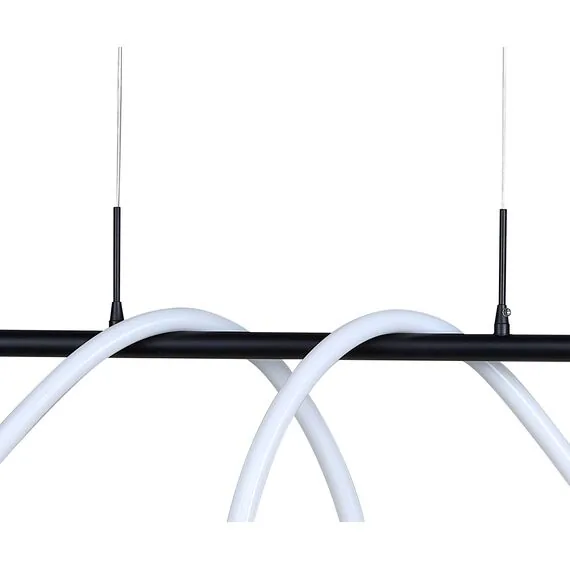 Kink Light 08041,19(4000K) Подвес диммируемый Далия черный w135*20 h150 Led 72W (4000К) с пультом ДУ, изображение 2