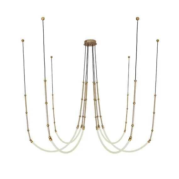 Kink Light 08060-6A,20 Люстра Бофорт бронза d150 h160 Led 100W (4000K)