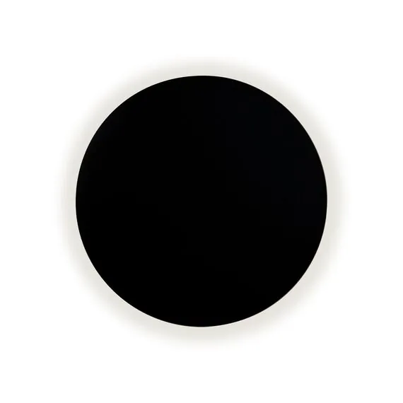 Kink Light 2202,19 Светильник Затмение черный d25 h4,5 Led 9W (4000K)