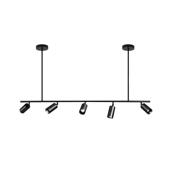 Kink Light 07615-5,19 Люстра Кайко черный w120*15 h70 GU10 5*10W