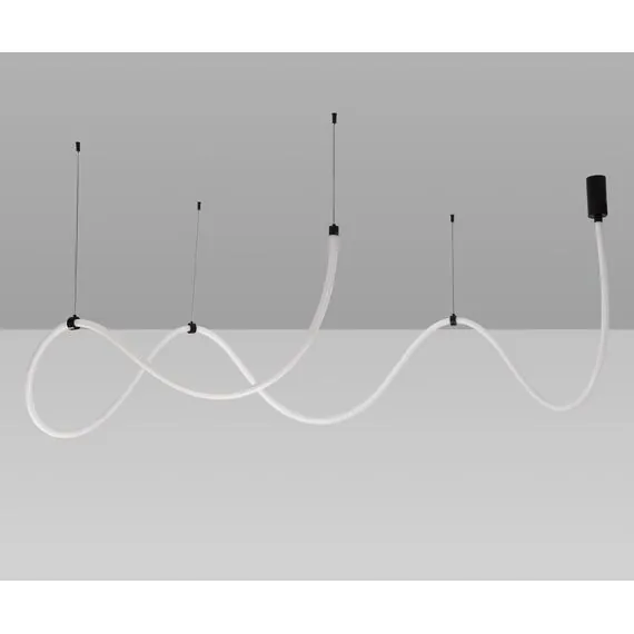 Kink Light 08031-500,19 Подвес Венди черный L500 d2,2 Led 120W (4000K), изображение 4