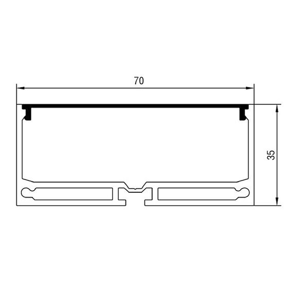 Donolux DL18513 S Подвесной/накладной алюминиевый профиль, изображение 4
