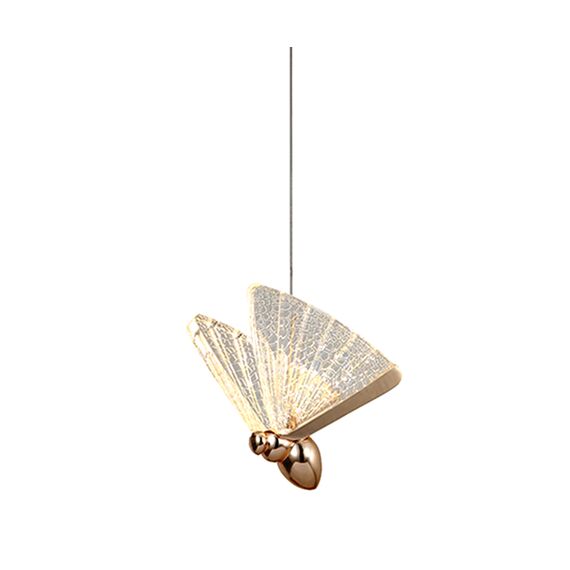 Kink Light 08444-1A,33 Подвес Баттерфляй золото w17*13 h200 (высота корпуса светильника h20) Led 6W (3000K), изображение 2