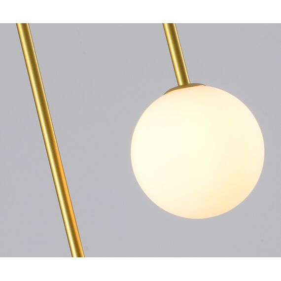 Kink Light 09488-2,33 Люстра Ирэн матовое золото d23 h133 G9 2*5W (Led лампы в комплекте 3000К), изображение 2