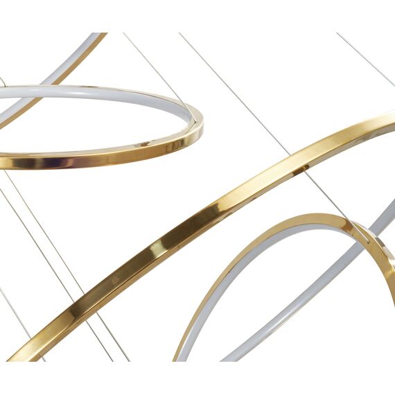 Kink Light 07675A,36 Подвес Амия латунь d40+60+80+100+120 h500 Led 175W (3000K), изображение 2