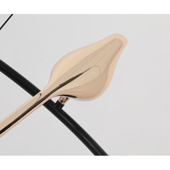 Kink Light 08446-6A,33 Люстра Арси черный/золото d65 h150 Led 6*10W (4000K), изображение 3