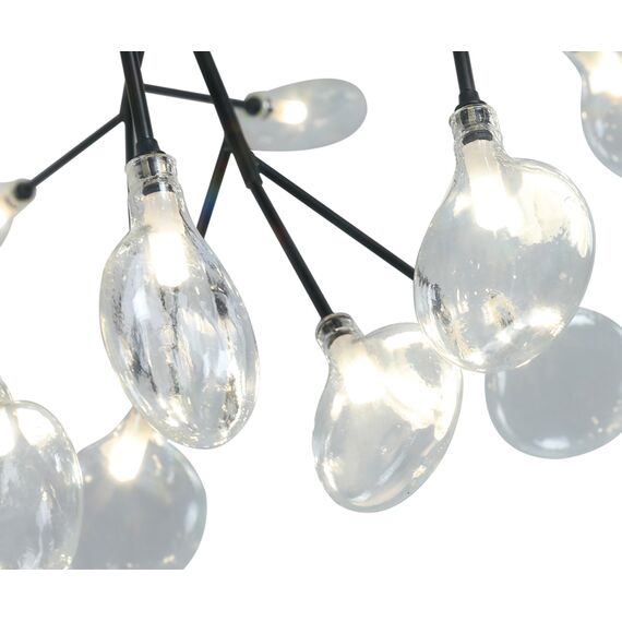 Kink Light 07521-27,19(21) Светильник Ветта черный (прозрачные плафоны) d70 h55 G4 27*2W (Led лампы в комплекте, 4000K), изображение 3