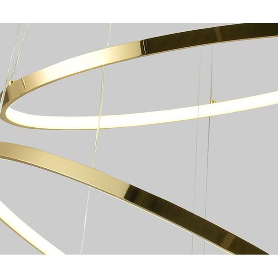 Kink Light 09475-5A,33 Подвес диммируемый Амия золото d80 h250 Led 150W (3000-6000K), изображение 4