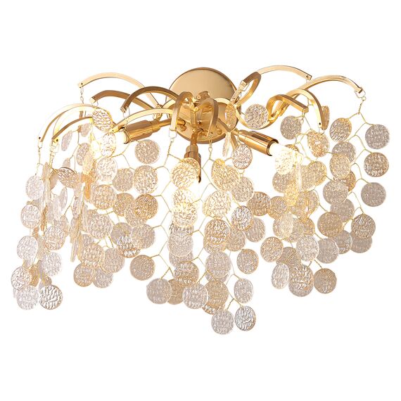 Kink Light 07873,33 Светильник Авани золото w45*45 h55 G9 3*7W