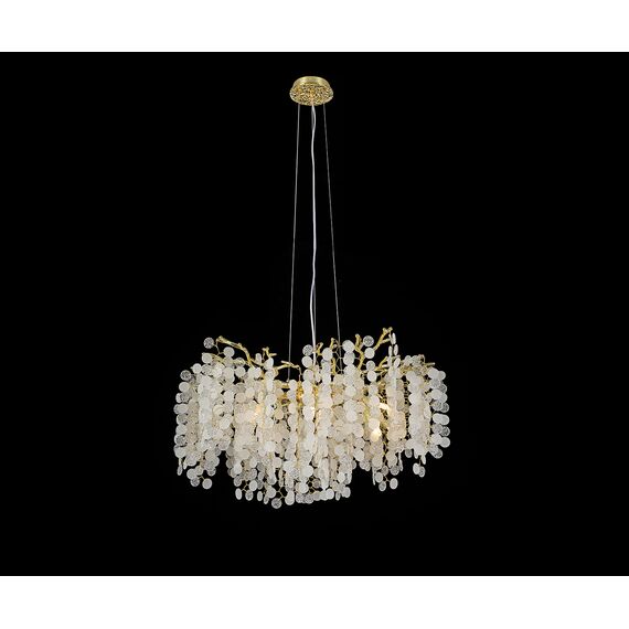 Kink Light 07873-76D,33 Люстра Авани золото d76 h200 G9 10*7W