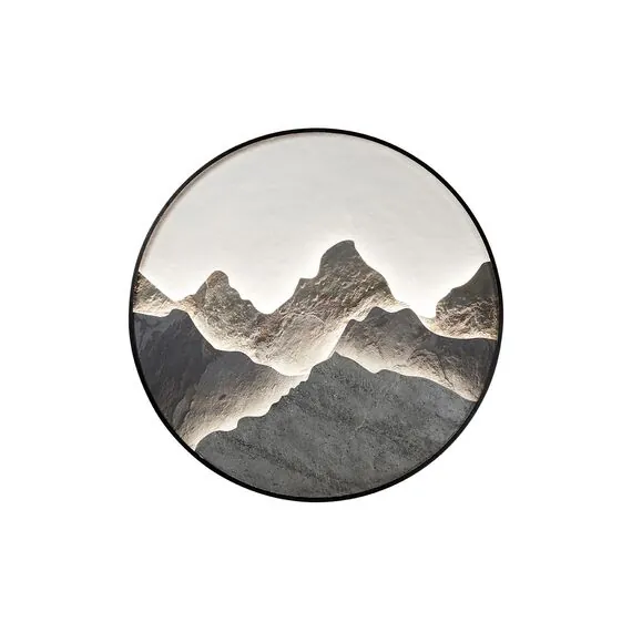 Kink Light 07830-80,19 Светильник диммируемый Авентин черный d80 h4 Led 42W (3000K-6000K) с пультом ДУ