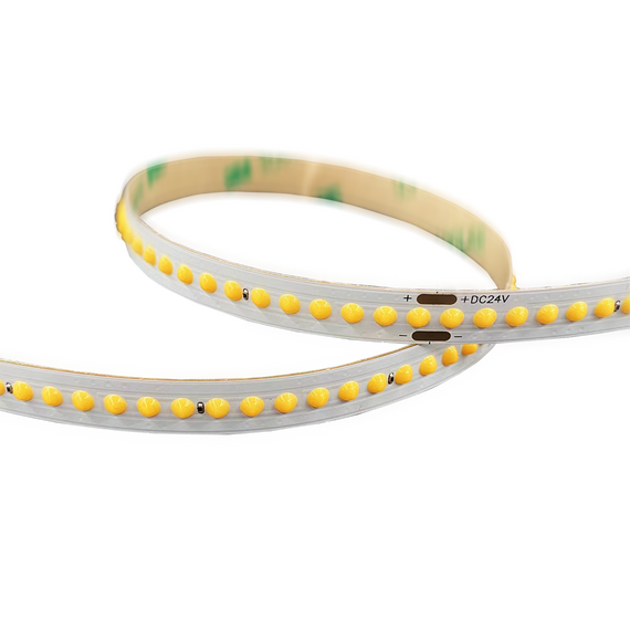 Donolux L18372WWRA85 Гибкая светодиодная лента DCOB,теплый, 240 д/м 3000K, 12W/m, 1240 Lm/m, DC24V, CRI>85, изображение 3