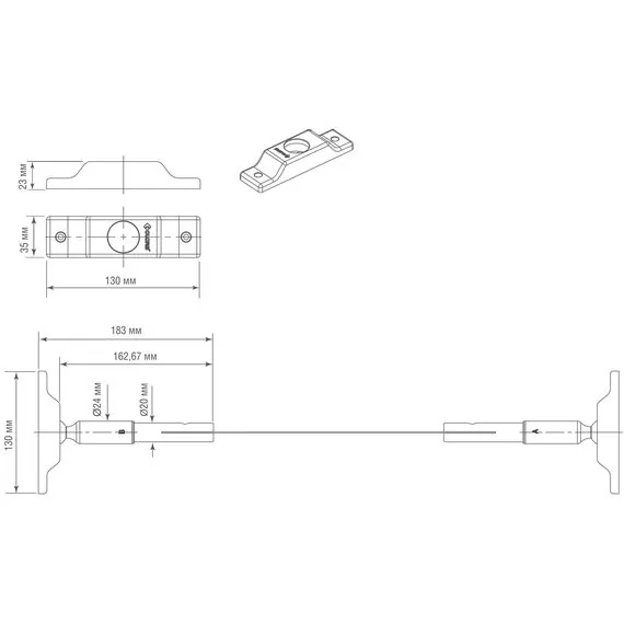Donolux DL20332L6B13.5N Подвесная система ICON 81Вт, 8100Лм, 4000К, изображение 4