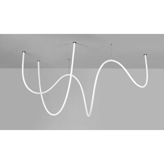 Donolux DL18900NW80 Светильник для LIGHT WAVE, TUBA, 80Вт, D25xL5000 мм, 4227Лм, DC 48В, Ra90, 360°, 4000К, IP20, матовый белый, изображение 24