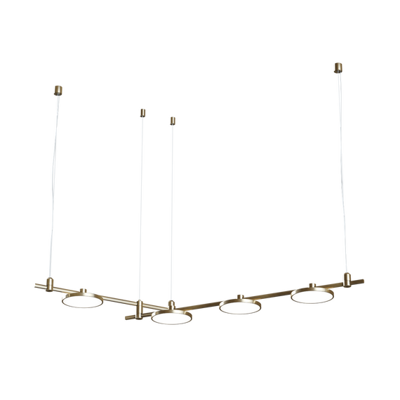 Donolux DL20226S300BbrV3 Готовая конструкция в комплекте со светильниками и источником питания, изображение 2