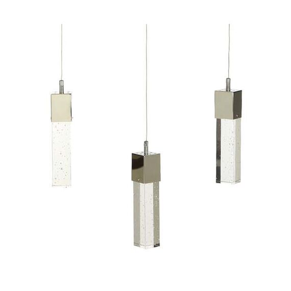 Kink Light 08510-3AS(4000K) Подвес Аква хром w30 h180 PowerLed 15W (4000К), изображение 2