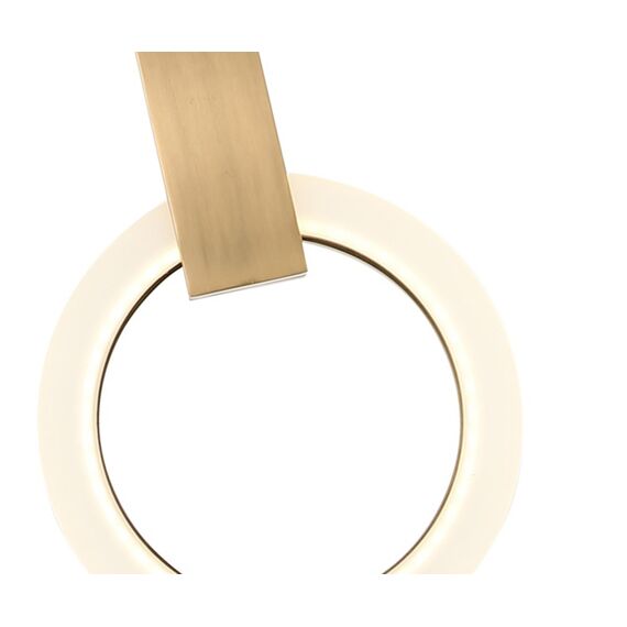 Kink Light 08430-20,20 Подвес Азалия бронза d20 h300 Led 9W (4000K) (корпус w20*32), изображение 2