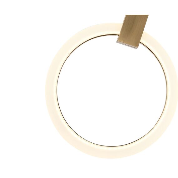 Kink Light 08430-30,20 Подвес Азалия бронза d30 h300 Led 15W (4000K) (корпус w30*40), изображение 2