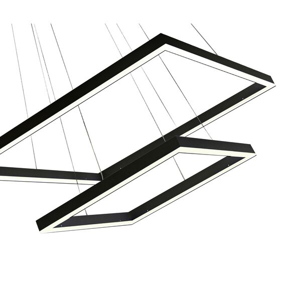 Kink Light 08227,19(4000K) Подвес Альтис черный w60+40 h200 Led 60W (4000K), изображение 3