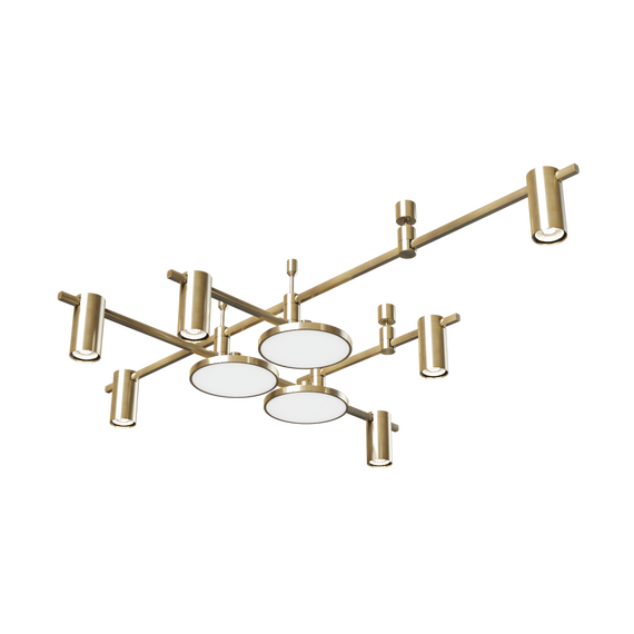 Donolux DL20226C400BBrV4 Готовая конструкция в комплекте со светильниками и источником питания, изображение 2