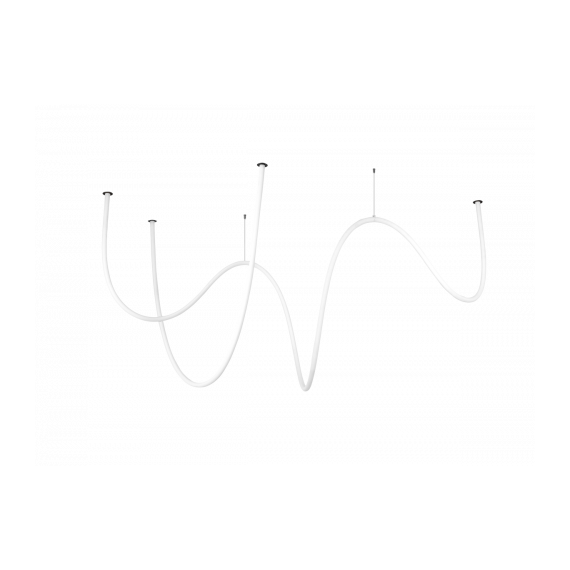 Donolux DL18900WW160 Светильник для LIGHT WAVE, TUBA, 160Вт, D25xL10000 мм, 7932Лм, DC 48В, Ra90, 360°, 3000К, IP20, матовый белый