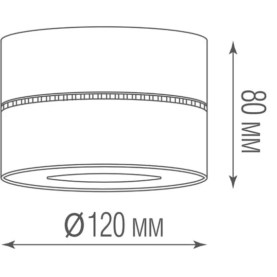 Donolux DL18958R25W1B Накладной светодиодный светильник, 25Вт, изображение 5