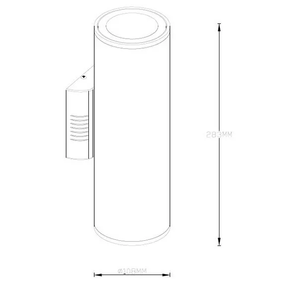 Donolux DL20281WW20B2 Ландшафтный светильник IP54, D100xW150xH30 мм, 20Вт, 3000К, черный, изображение 4
