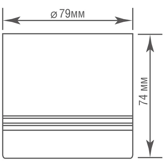 Donolux DL18482R9W1B IP44 Накладной светодиодный светильник,9 Вт, IP44, изображение 4