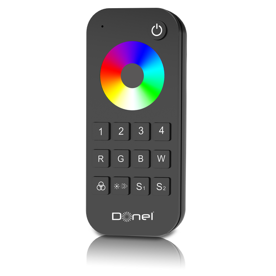 Donolux DN18301RGBRC RGBW пульт дистанционного управления, 4 зоны, изображение 2